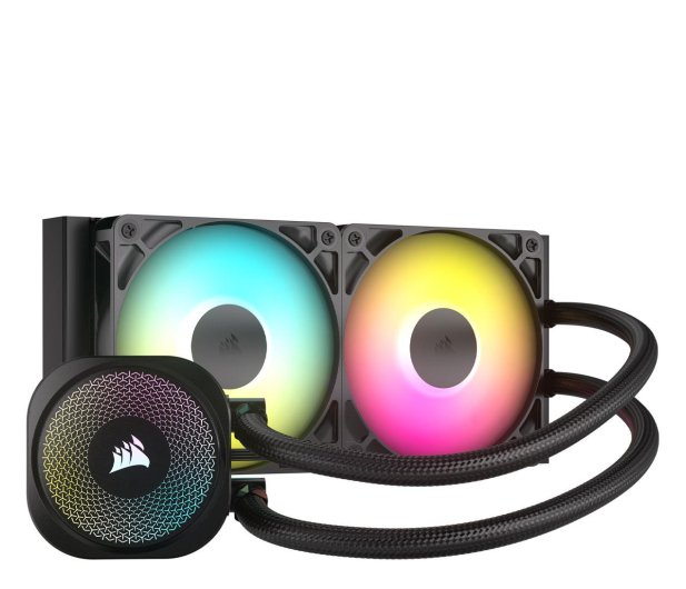 CORSAIR NAUTILUS 240 RS ARGB 2x120mm - 1286823 - zdjęcie